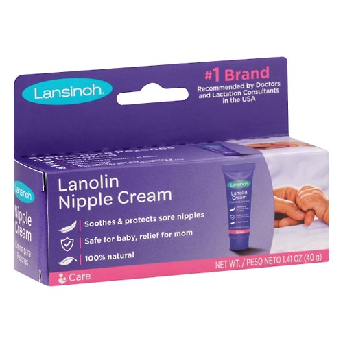 Image for Lansinoh Lanolin Nipple Cream,1.41oz from Cantu's Rx Online
