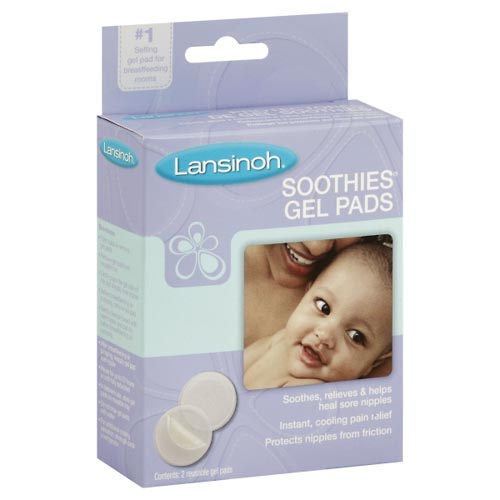 Image for Lansinoh Soothies Gel Pads, Reusable,2ea from Cantu's Rx Online