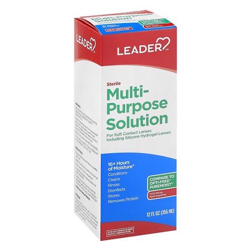 Image for Leader Multi-Purpose Solution, Sterile,12oz from Cantu's Rx Online