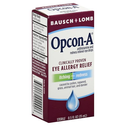 Image for Opcon-A Eye Drops, Allergy Relief,0.5oz from Cantu's Rx Online