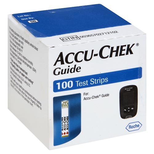 Image for Accu Chek Test Strips,100ea from Cantu's Rx Online